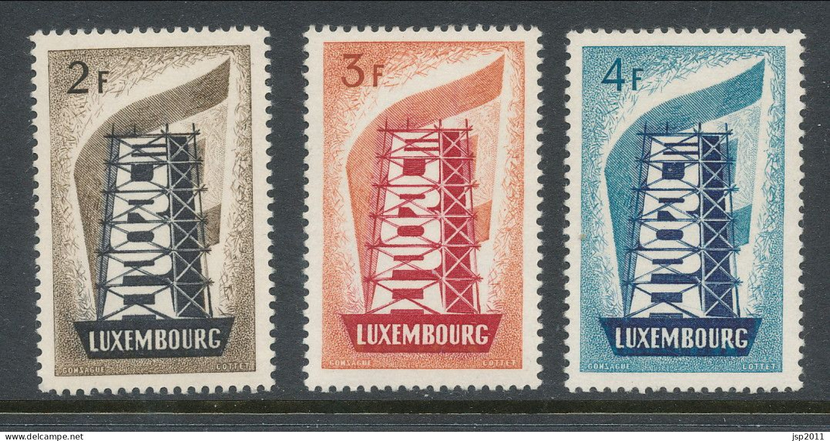 Europa CEPT 1956,  Luxemburg, MNH** - 1956