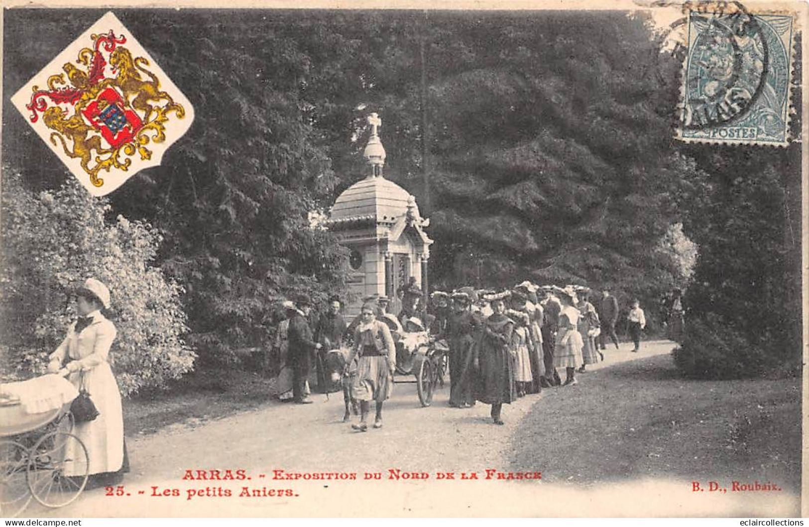 Arras      62        Exposition Du Nord De La France.  Les Petits Aniers   N° 25   (voir Scan) - Arras