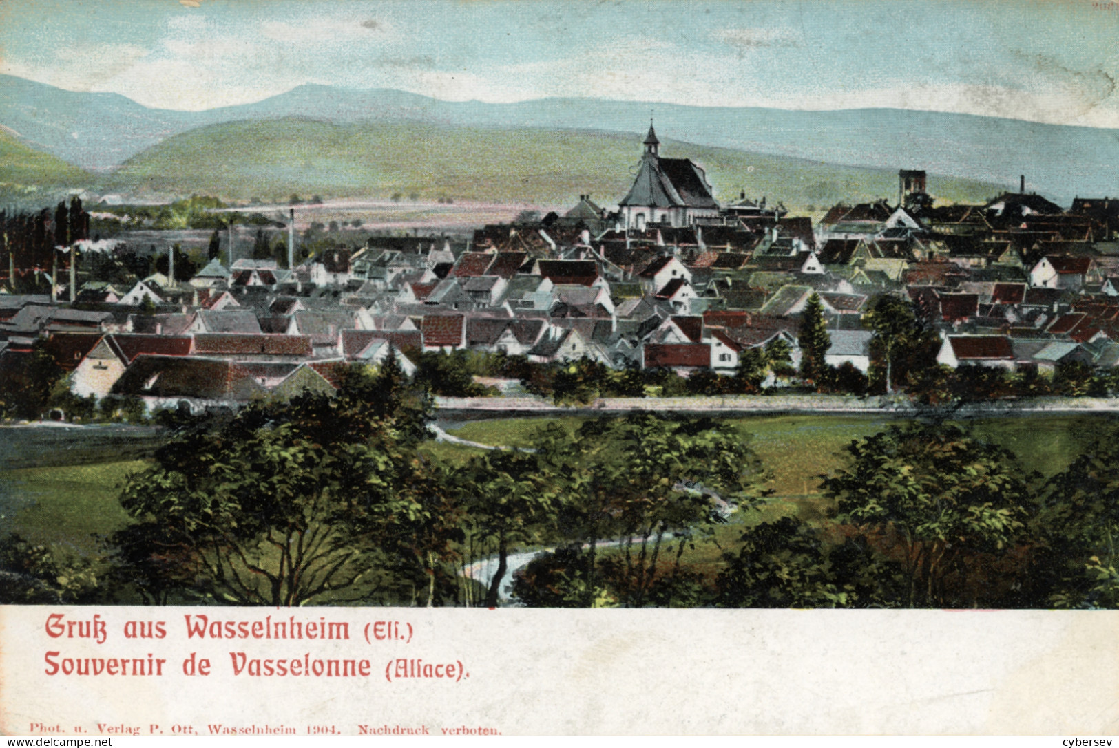 Gruss Aus WASSELNHEIM - Souvenir De VASSELONE - Wasselonne