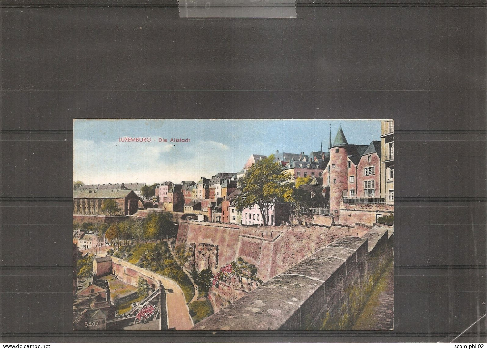 Luxembourg ( CP De 1943 De Luxembourg 2 Vers Fels à Voir) - 1940-1944 German Occupation