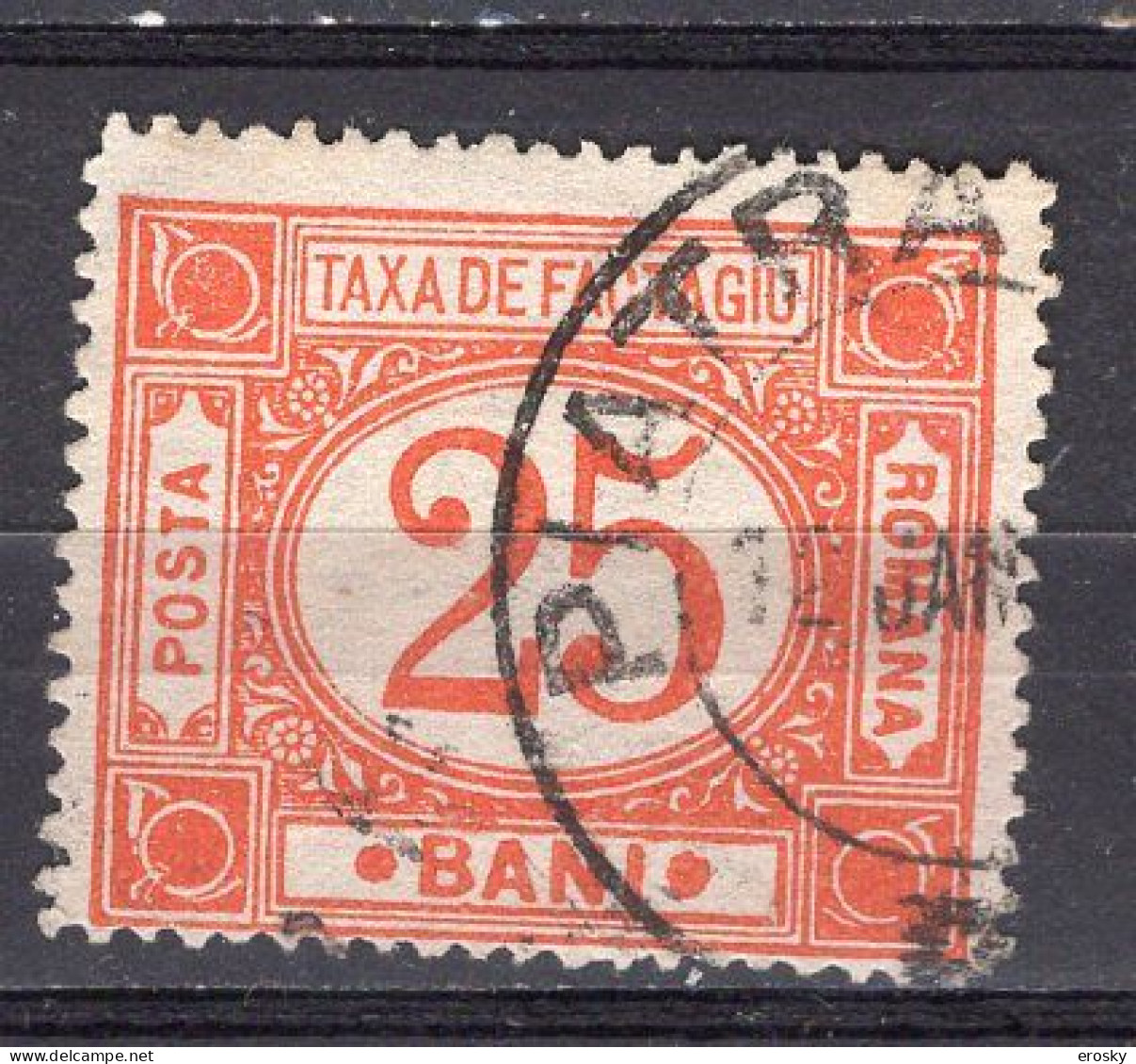 S3011 - ROMANIA ROUMANIE COLIS Yv N°4 - Paketmarken