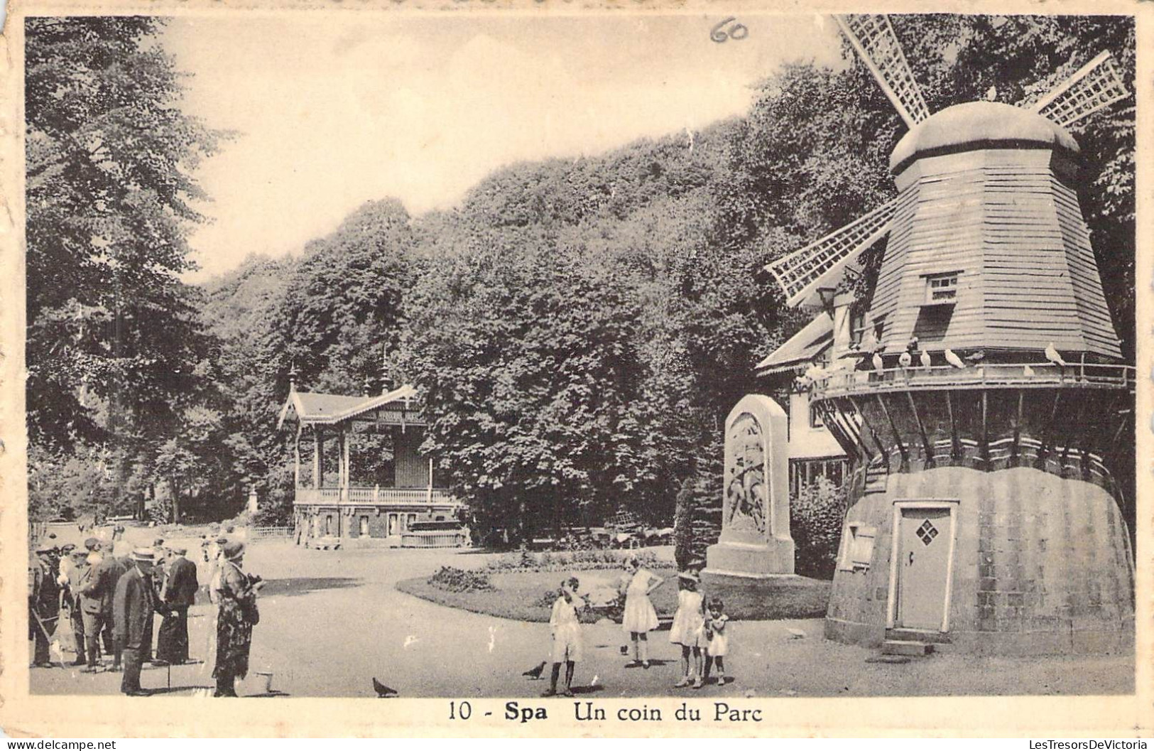 BELGIQUE - SPA - Un Coin Du Parc - Carte Postale Ancienne - Spa