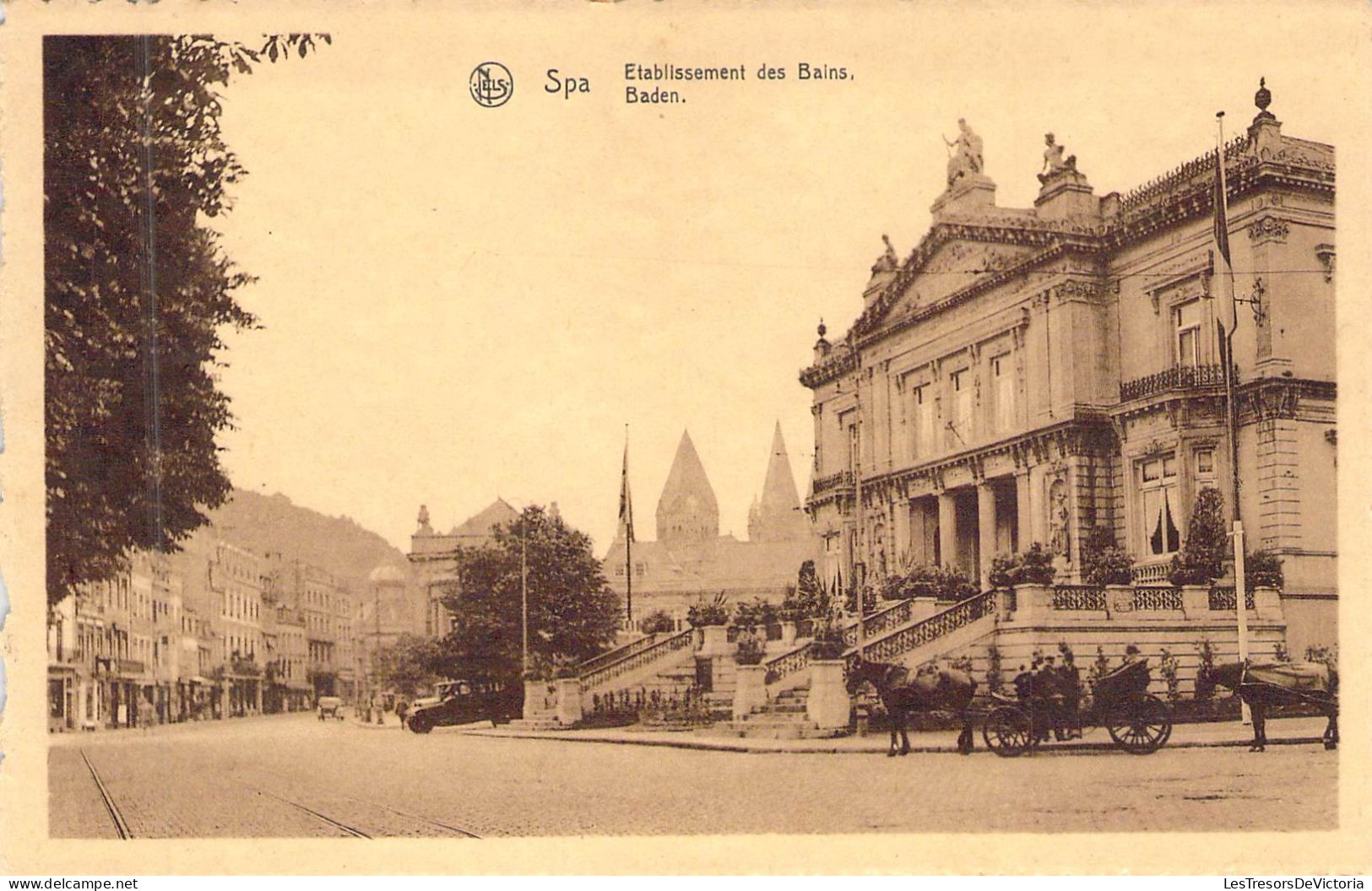 BELGIQUE - SPA - Etablissement Des Bains - Carte Postale Ancienne - Spa