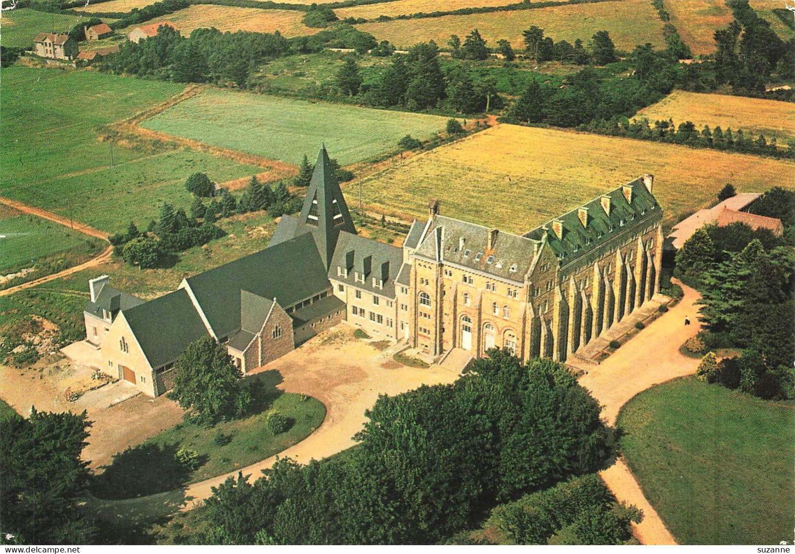 PLOUHARNEL - Vue Aérienne ABBAYE SAINTE-ANNE De KERGONAN - N°9 ARTAUD éd. VENTE DIRECTE X - Rohan