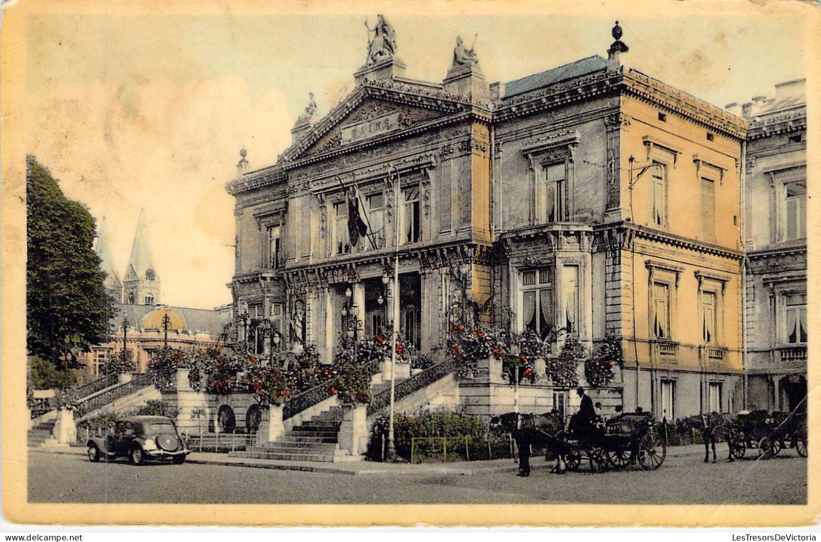 BELGIQUE - SPA - Etablissement Des Bains - Carte Postale Ancienne - Spa