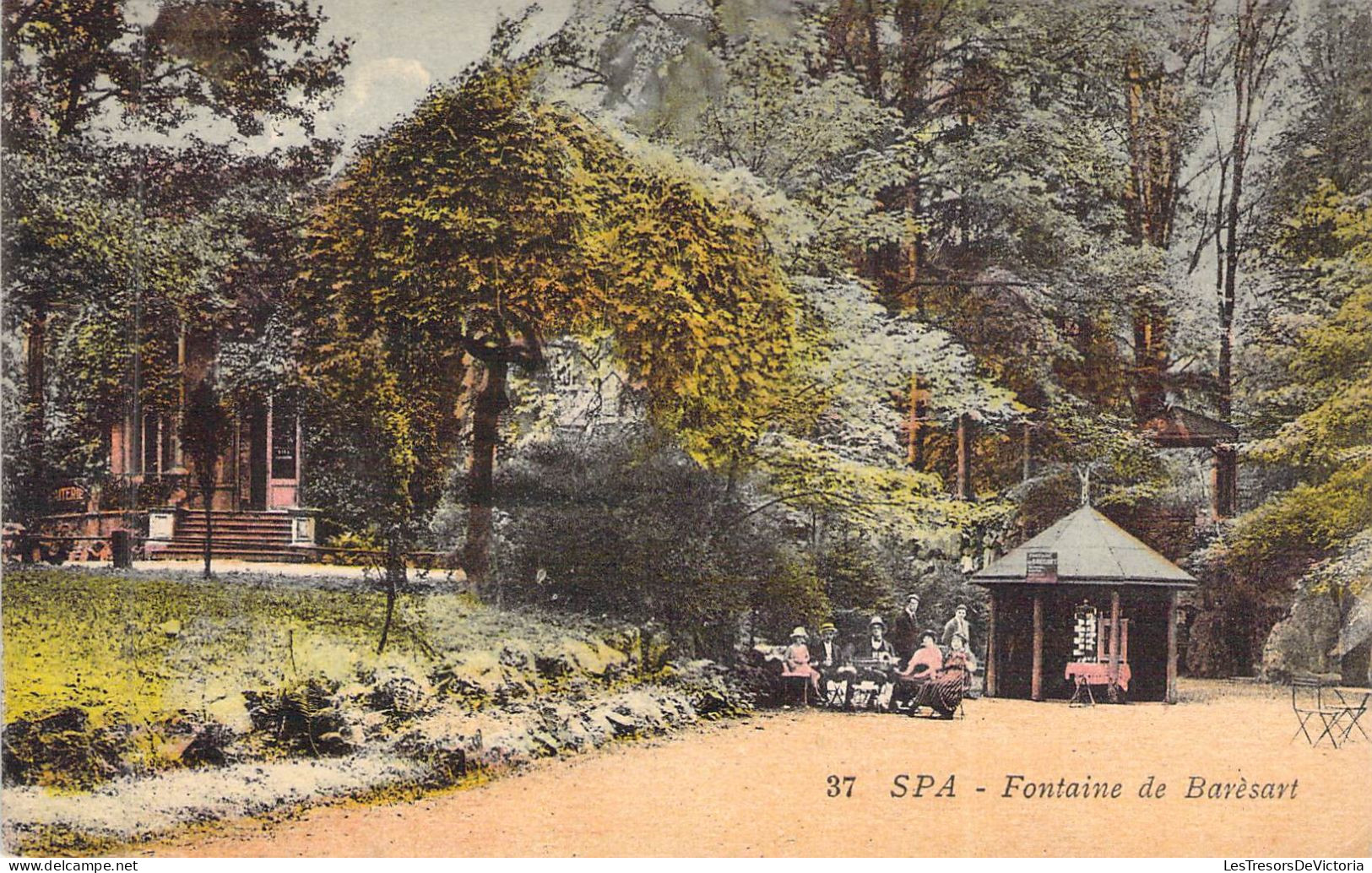 BELGIQUE - SPA - Fontaine De Barèsart - Carte Postale Ancienne - Spa