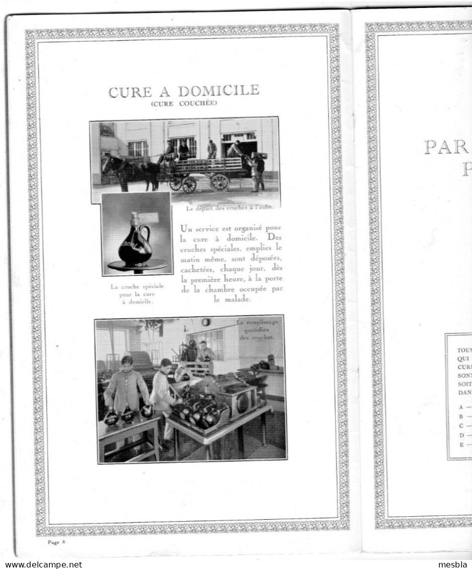 Livret De 32 Pages - EVIAN  Centre De Cure , Nombreuses Photos Et Illustrations. - Auvergne