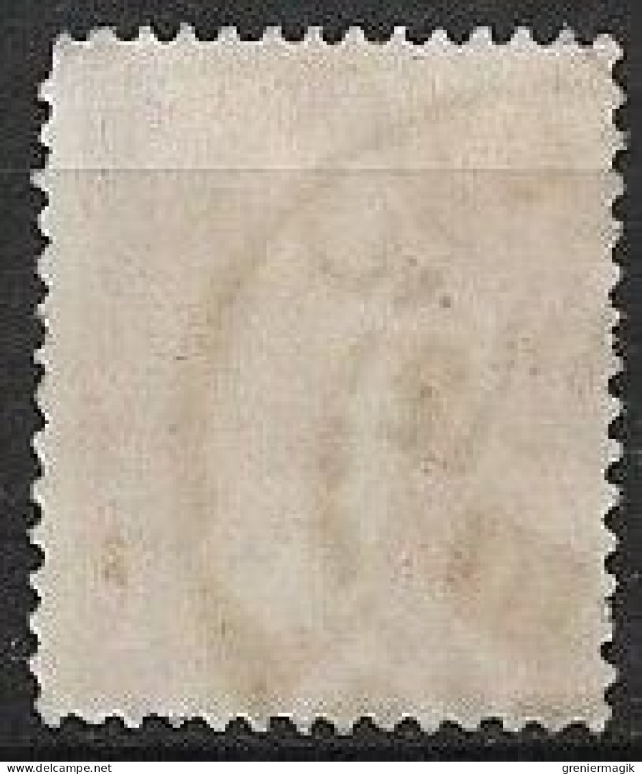 France Semeuse 10c N°138c Rouge écarlate Oblitéré En 1907 - Used Stamps