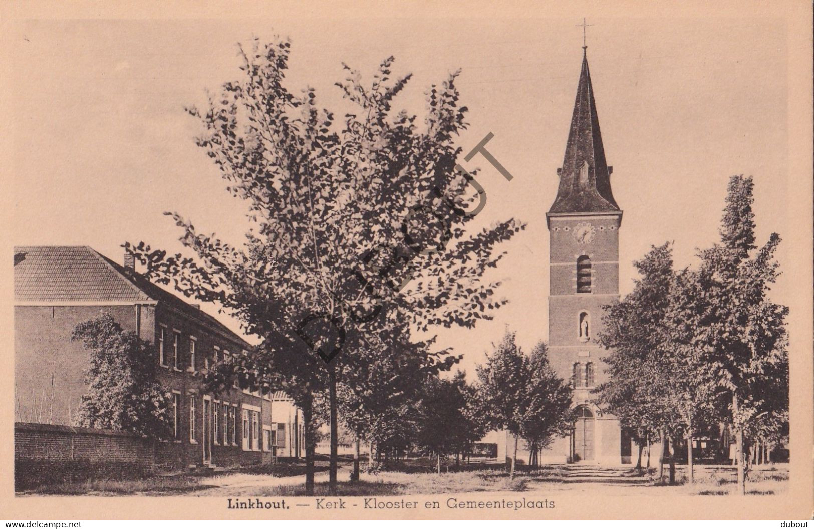 Postkaart/Carte Postale - Linkhout - Kerk (C3345)