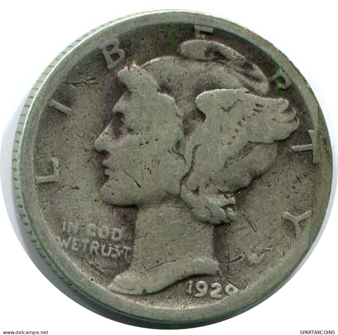 10 CENTS 1929 USA ARGENT Pièce #AR964.F - 2, 3 & 20 Cents