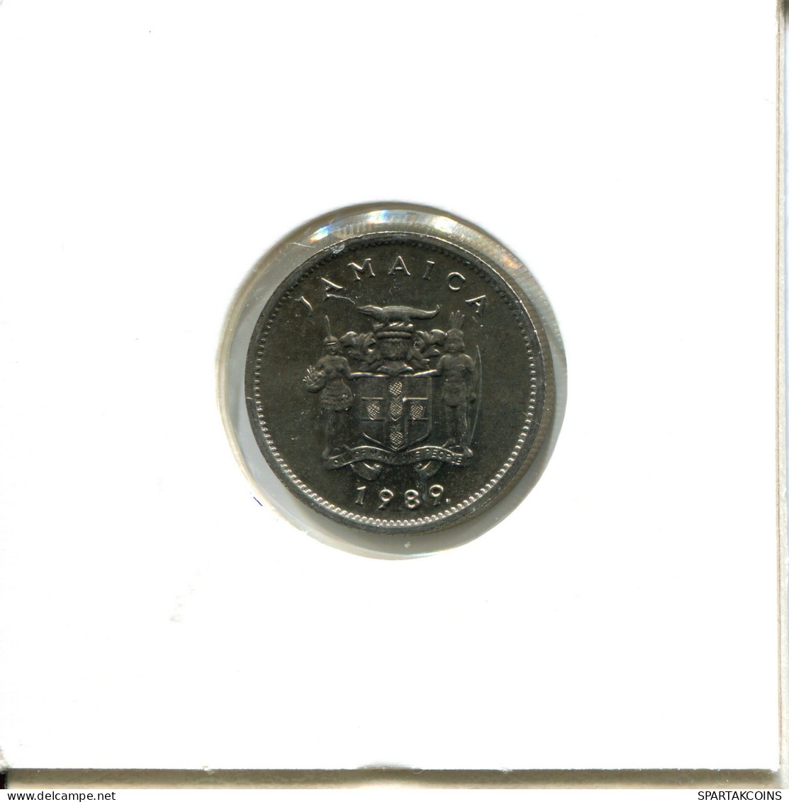 5 CENTS 1989 JAMAICA Coin #AX863.U - Jamaica