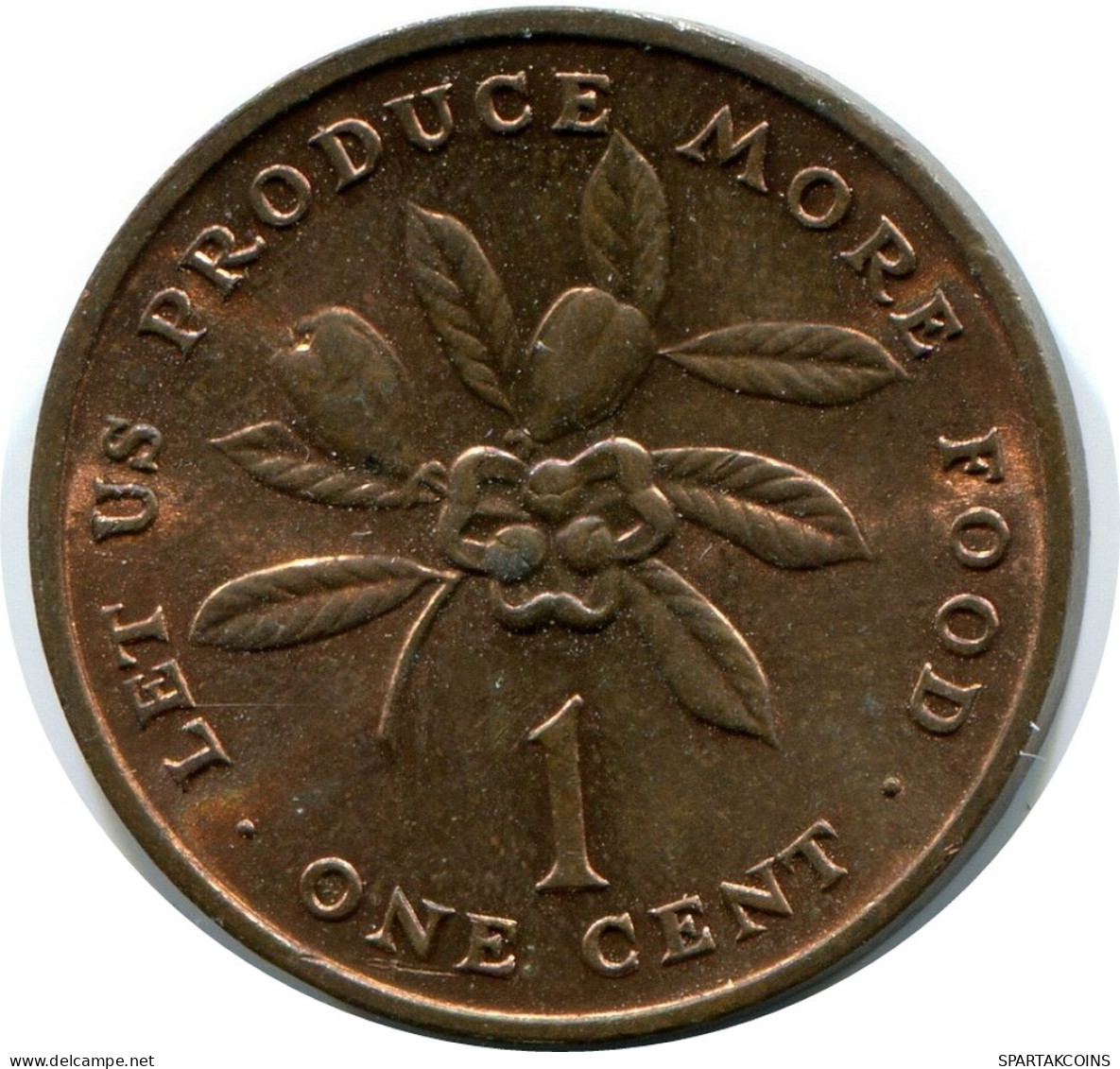 1 CENT 1973 JAMAIKA JAMAICA Münze #AX924.D - Jamaica