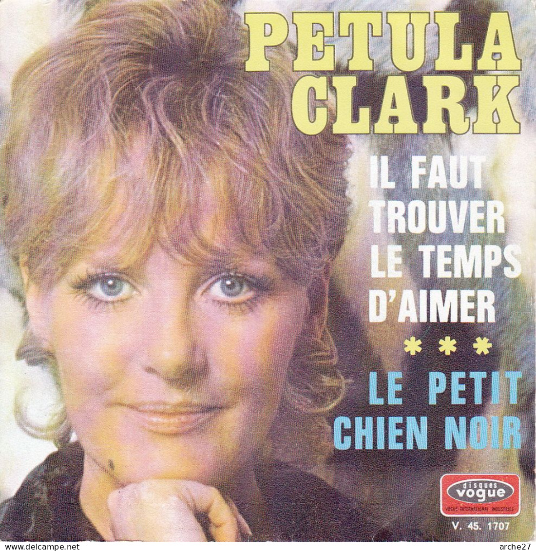 POCHETTE SP 45 TOURS Pétula CLARK - V.45.1707 (sans Disque) - Zubehör & Versandtaschen