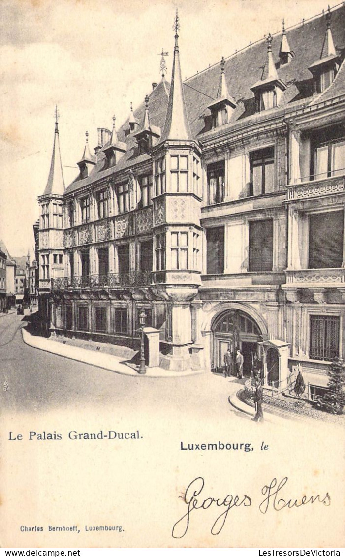 LUXEMBOURG - Le Palais Grand-Ducal - Carte Postale Ancienne - Luxembourg - Ville