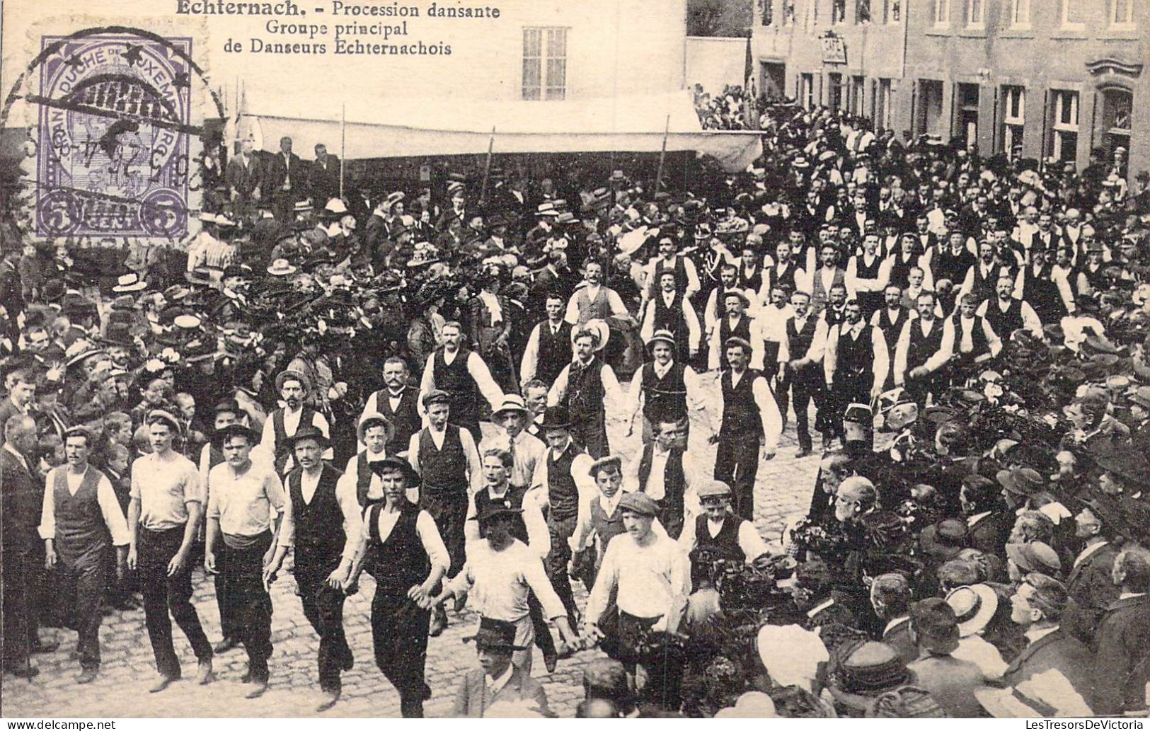 LUXEMBOURG - Echternach - Procession Dansante - Groupe Principal De Danseurs Echternachois - Carte Postale Ancienne - Echternach