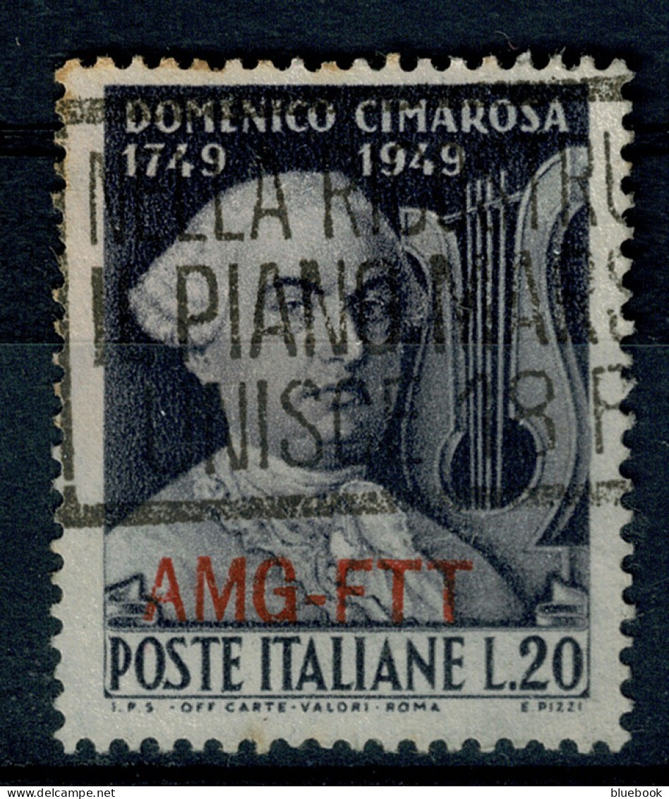 Ref 1610 - 1949  Italy Trieste Zone A L20 Cimerosa Used Stamp - Gebraucht