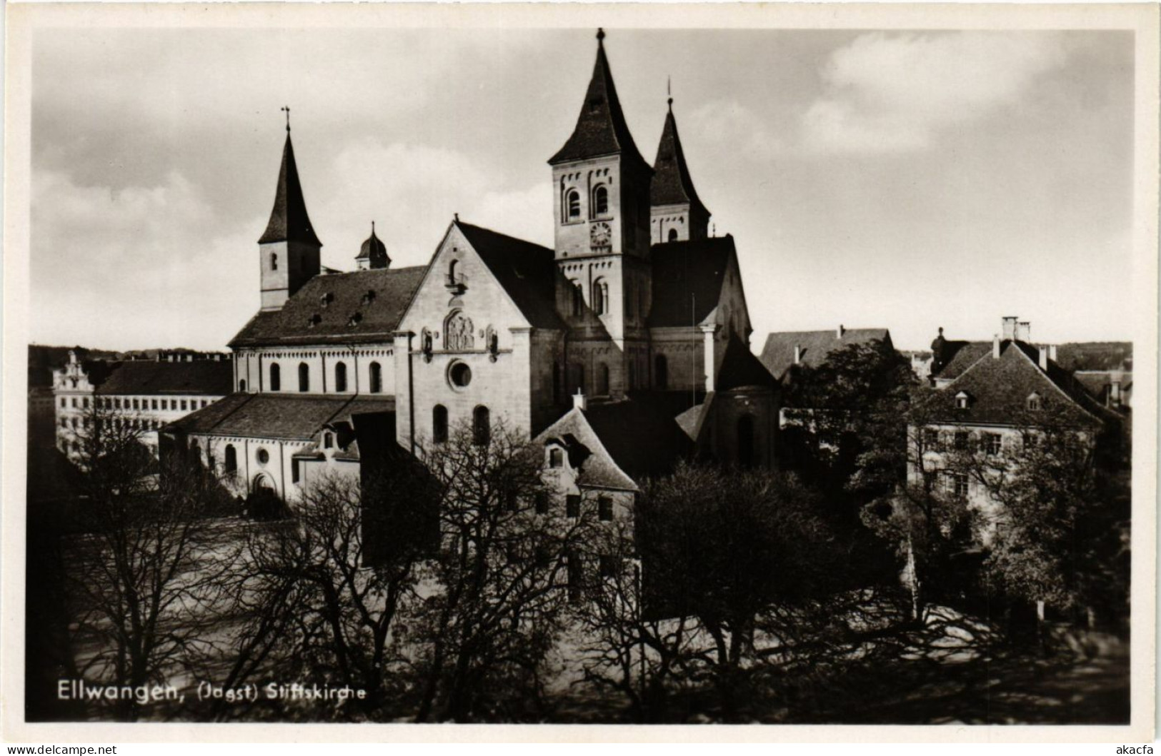 CPA AK Ellwangen – Jagst – Stiftskirche GERMANY (857232) - Ellwangen