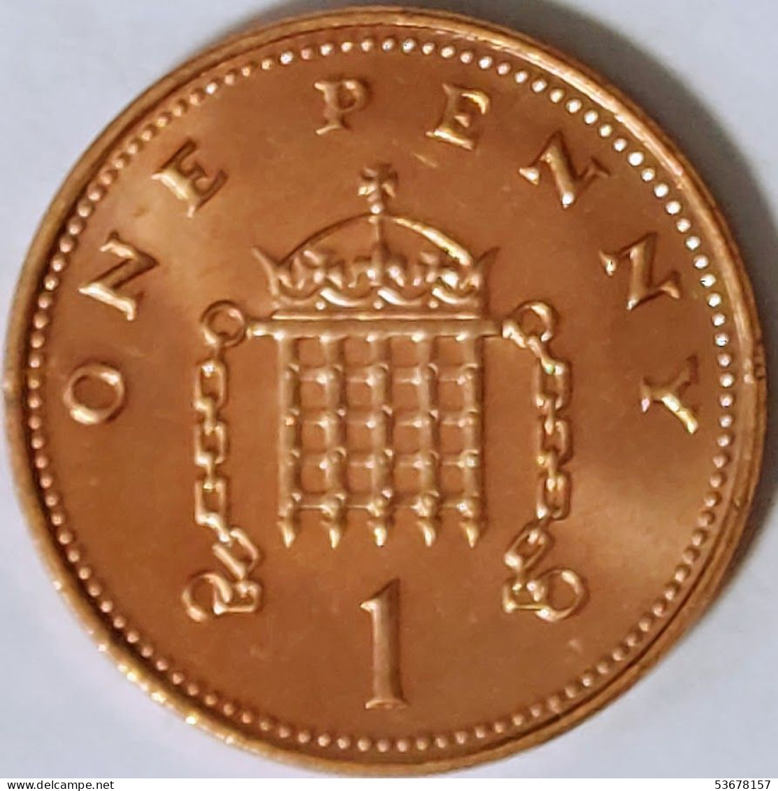 Great Britain - Penny 2002, KM# 986 (#2308) - 1 Penny & 1 New Penny