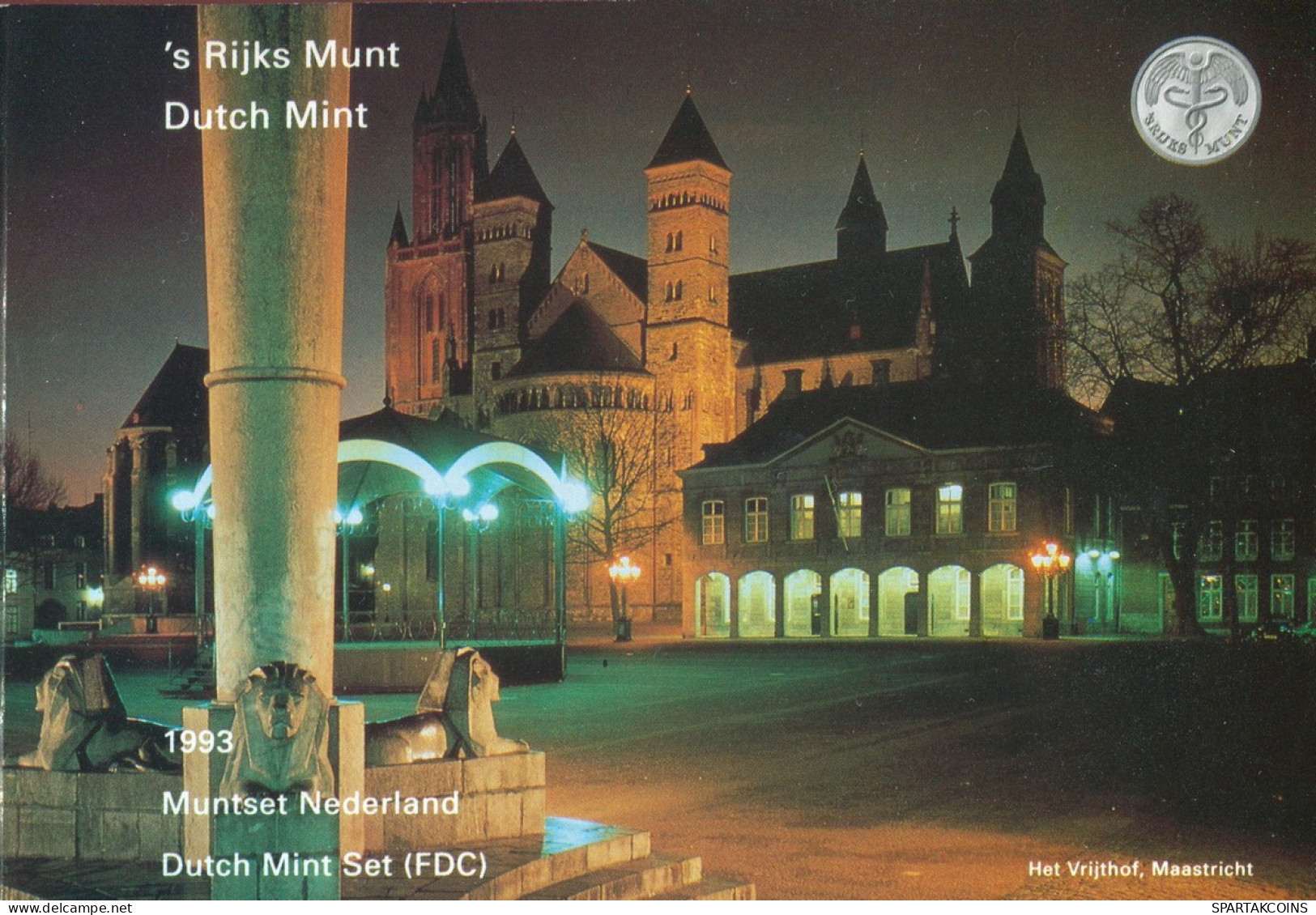 NÉERLANDAIS NETHERLANDS 1993 MINT SET 6 Pièce + MEDAL #SET1113.7.F - Mint Sets & Proof Sets