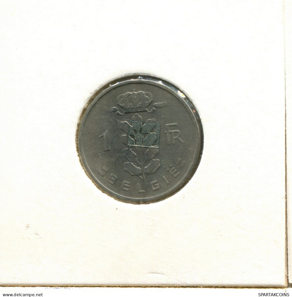 1 FRANC 1945 DUTCH Text BELGIQUE BELGIUM Pièce #BB172.F - 1 Franc