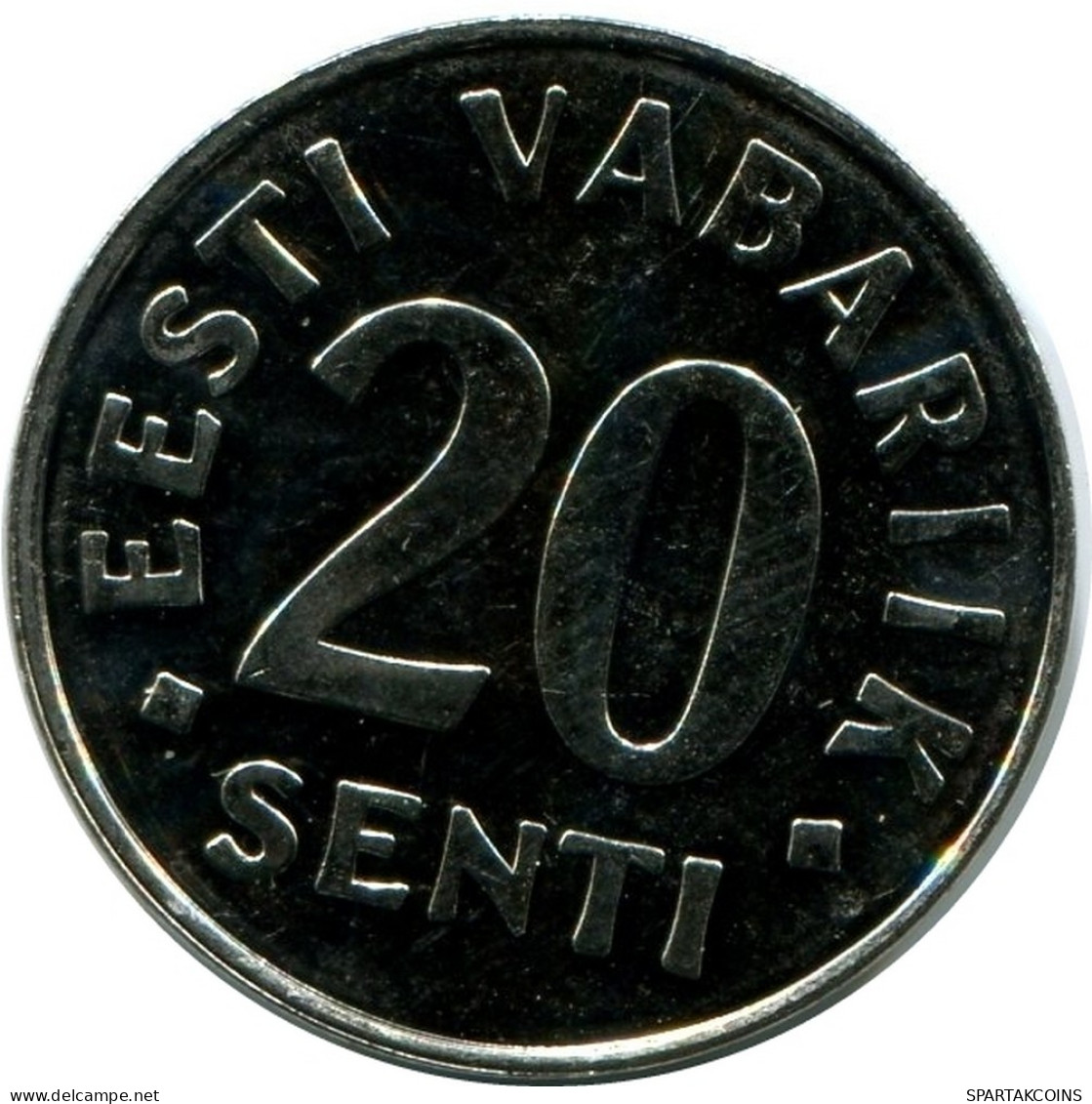 20 SENTI 1999 ESTONIA UNC Moneda #M10347.E - Estland