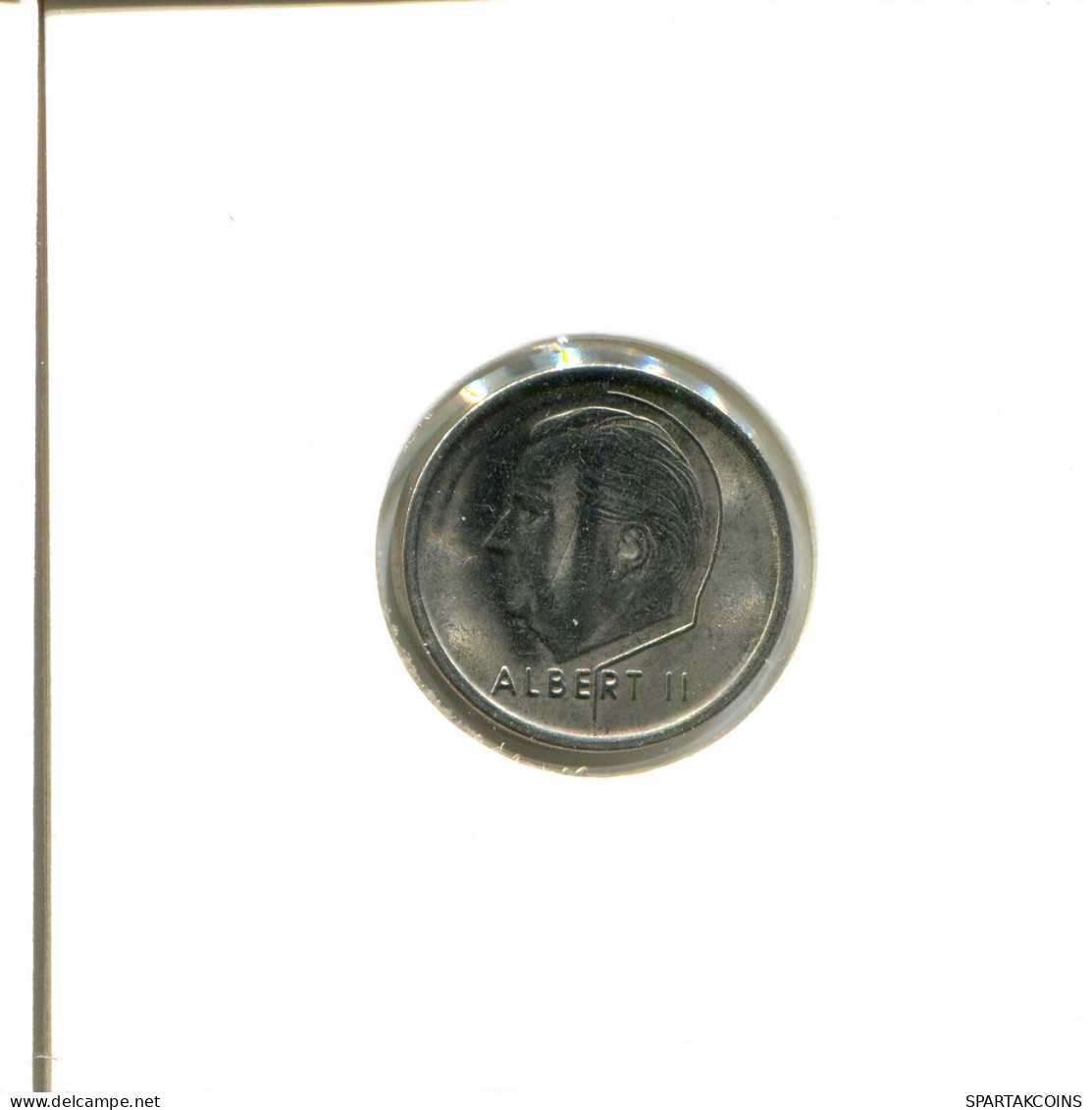 1 FRANC 1994 BELGIQUE BELGIUM Pièce FRENCH Text #AX419.F - 1 Franc