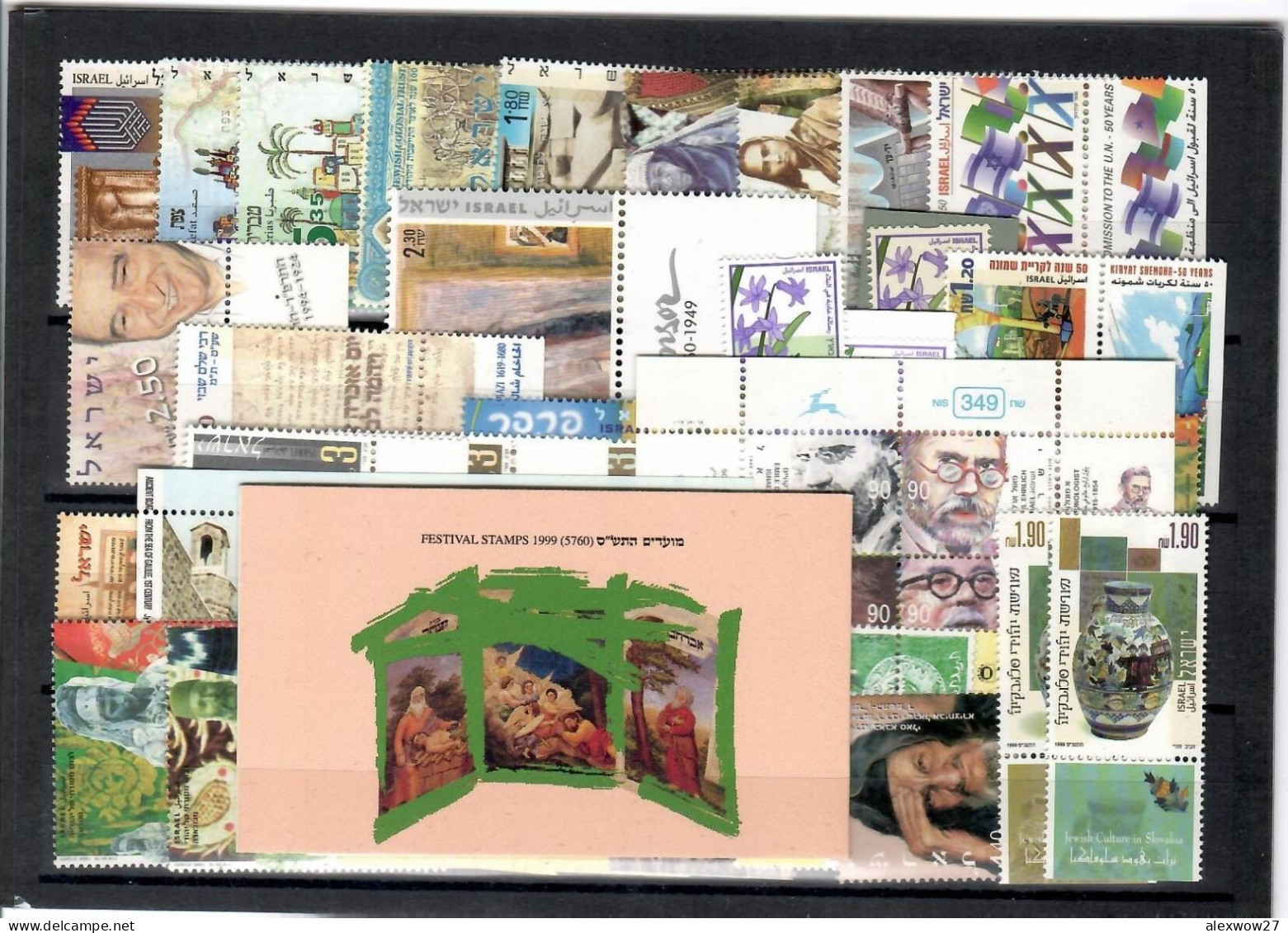 Israele 1999 " Annata Completa " ** MNH / VF - Full Years