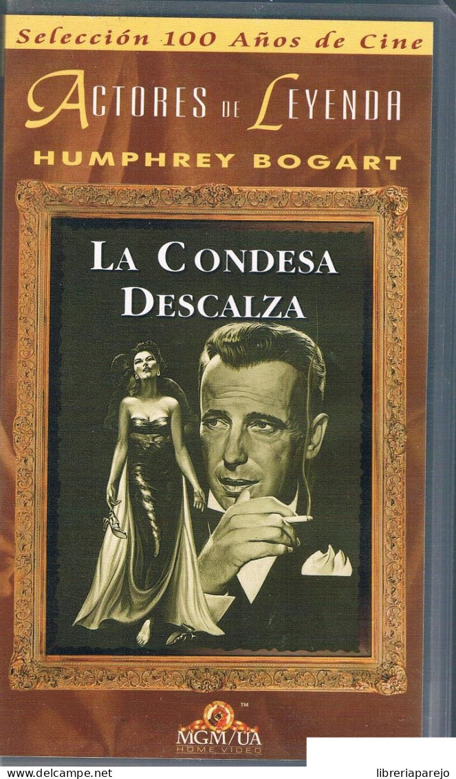 VHS LA CONDESA DESCALZA HUMPHREY BOGART AVA GARDNER - Other & Unclassified