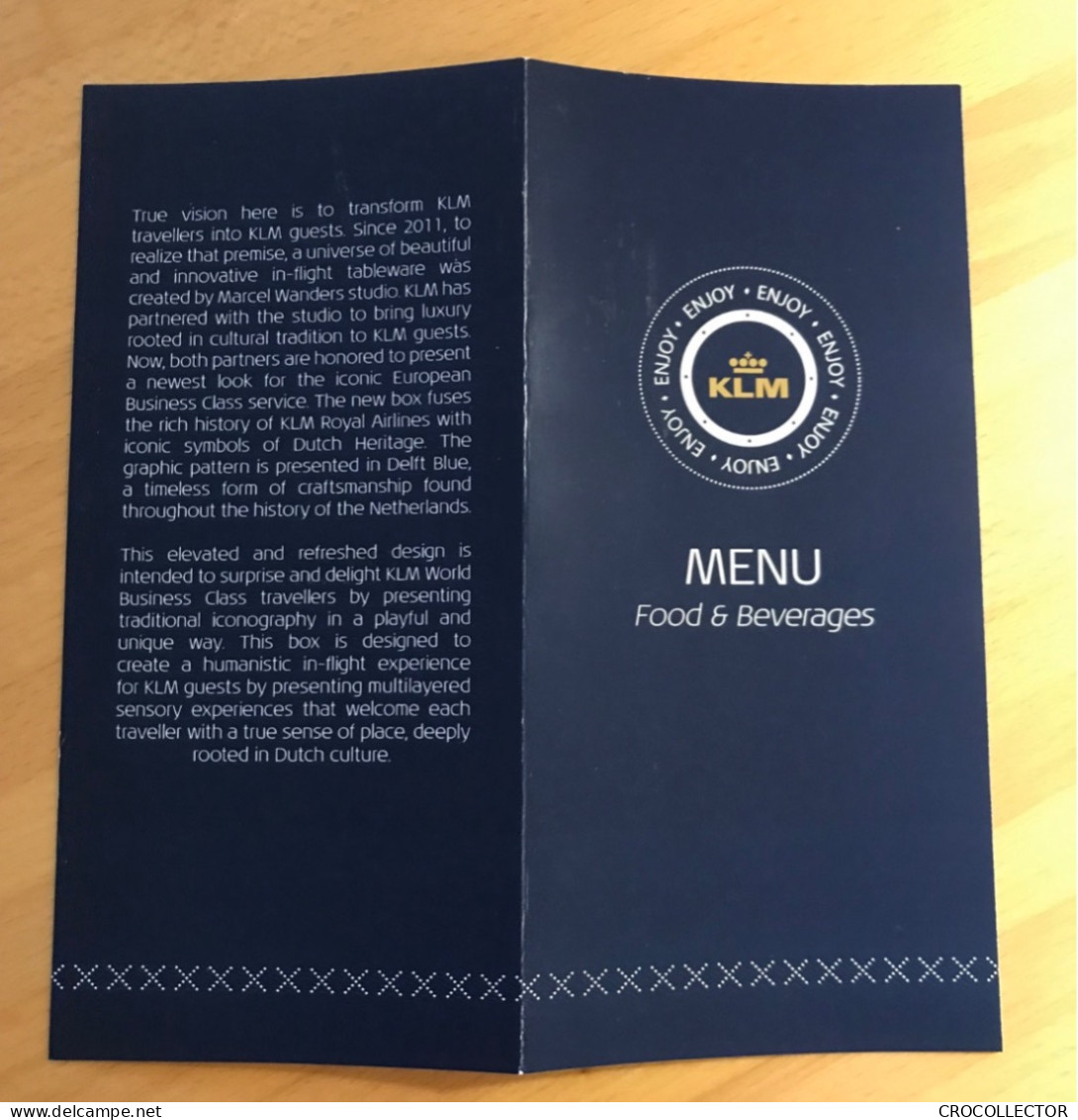 KLM Menu V00.405 - Menus