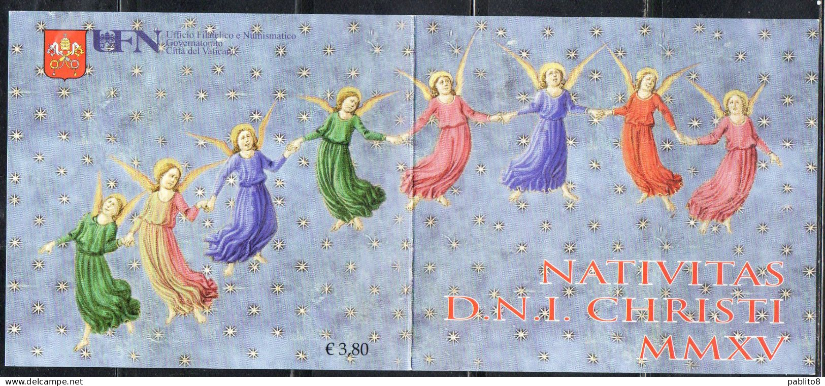 CITTÀ DEL VATICANO VATIKAN VATICAN 2015 NATALE LIBRETTO CHRISTMAS BOOKLET NOEL WEIHNACHTEN NAVIDAD  € 0,95 MNH - Markenheftchen