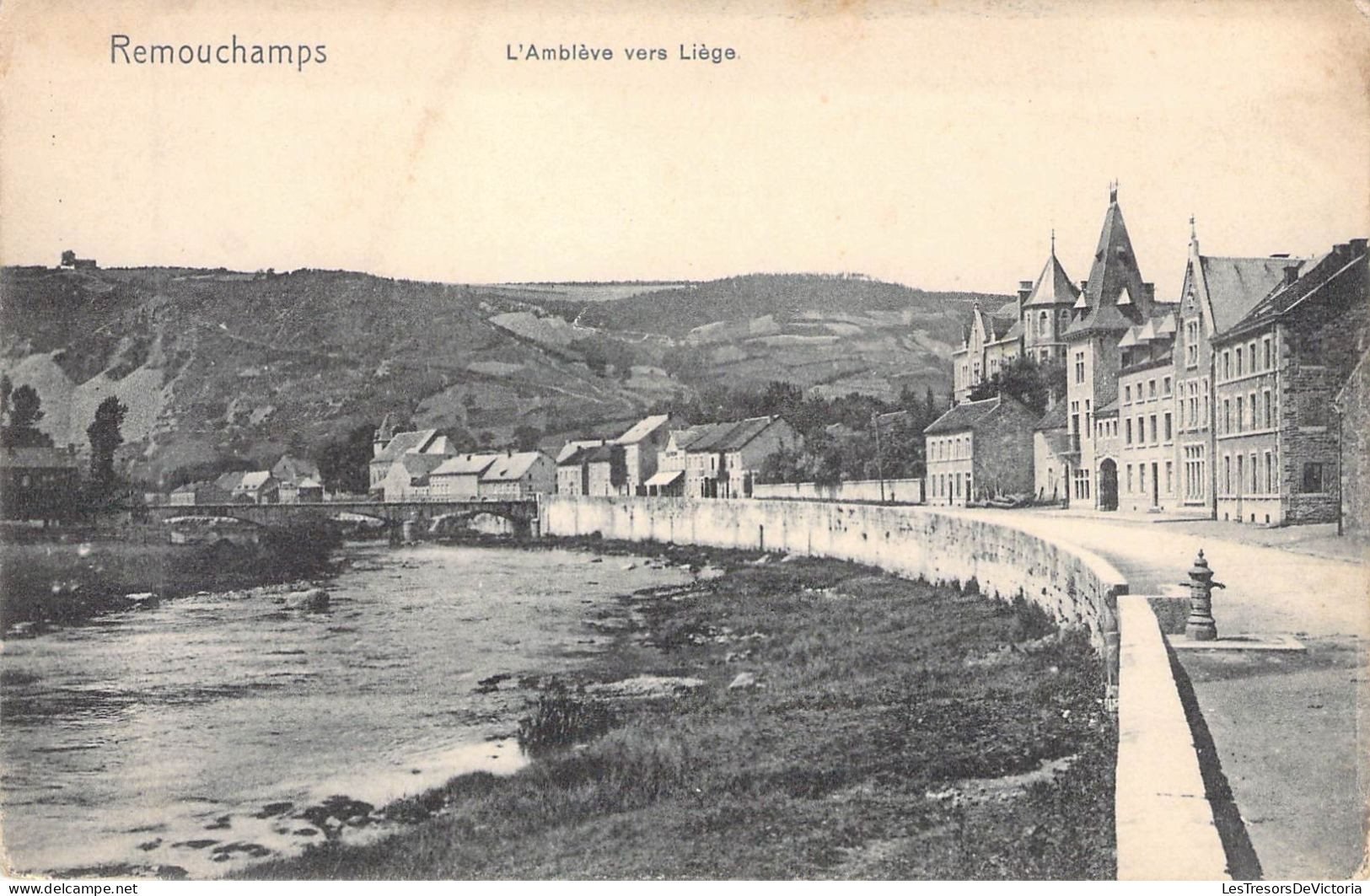 BELGIQUE - REMOUCHAMPS - L'Amblève Vers Liège - Edit Nels - Carte Postale Ancienne - Sonstige & Ohne Zuordnung