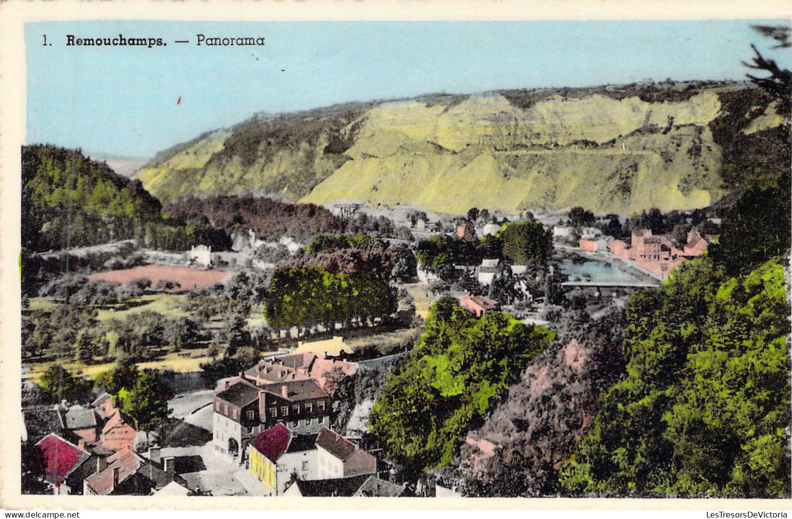 BELGIQUE - REMOUCHAMPS - Panorama - Carte Postale Ancienne - Autres & Non Classés