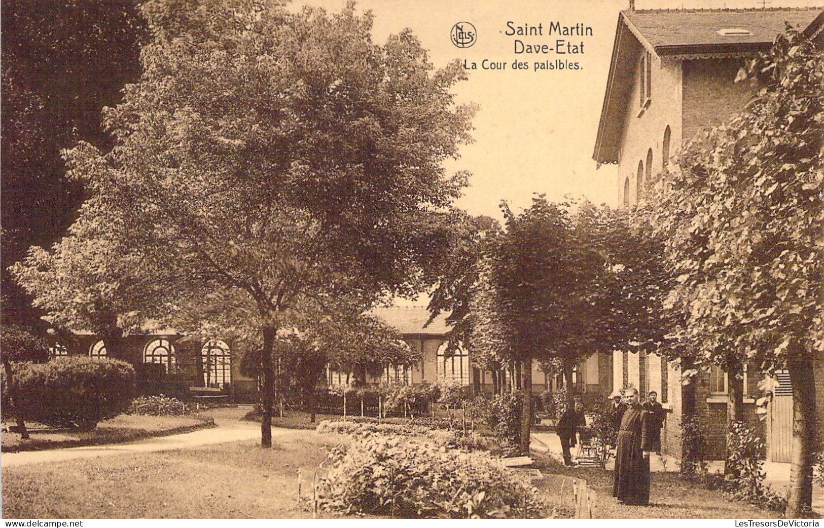 BELGIQUE - SAINT MARTIN DAVE Etat - La Cour Des Paisibles - Carte Postale Ancienne - Andere & Zonder Classificatie