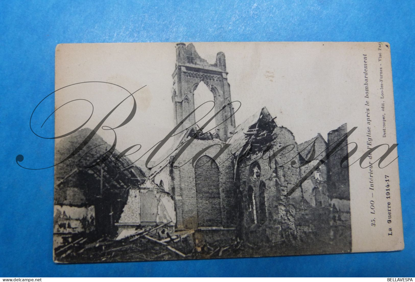 Loo  Lot   X 13 Cpa Postkaarten Guerre Oorlog WOI 1914-1918 Ruines Bombardement - Lichtervelde