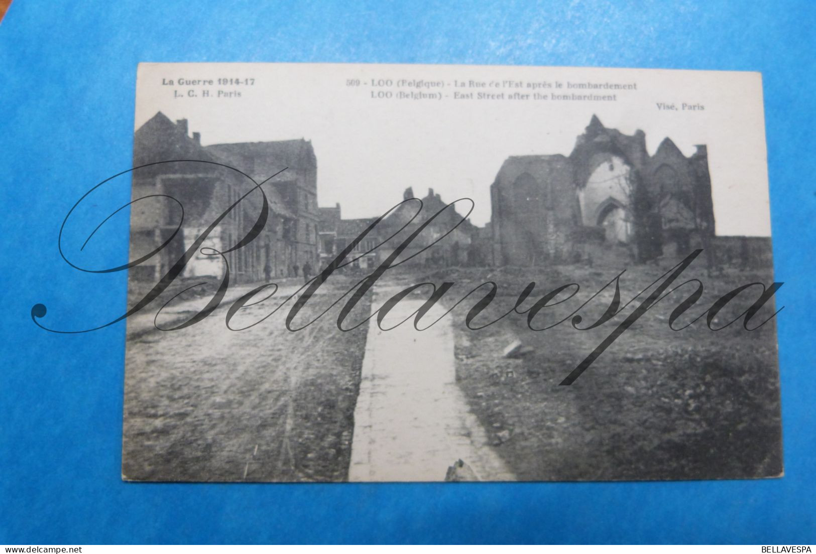 Loo  Lot   X 13 Cpa Postkaarten Guerre Oorlog WOI 1914-1918 Ruines Bombardement - Lichtervelde