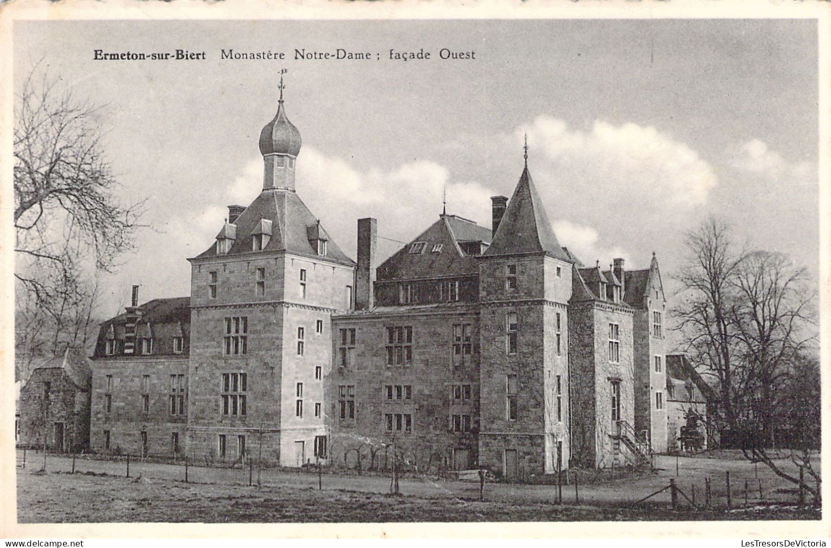 BELGIQUE - ERMETON SUR BIERT - Monastère Notre Dame - Façade Ouest - Carte Postale Ancienne - Other & Unclassified