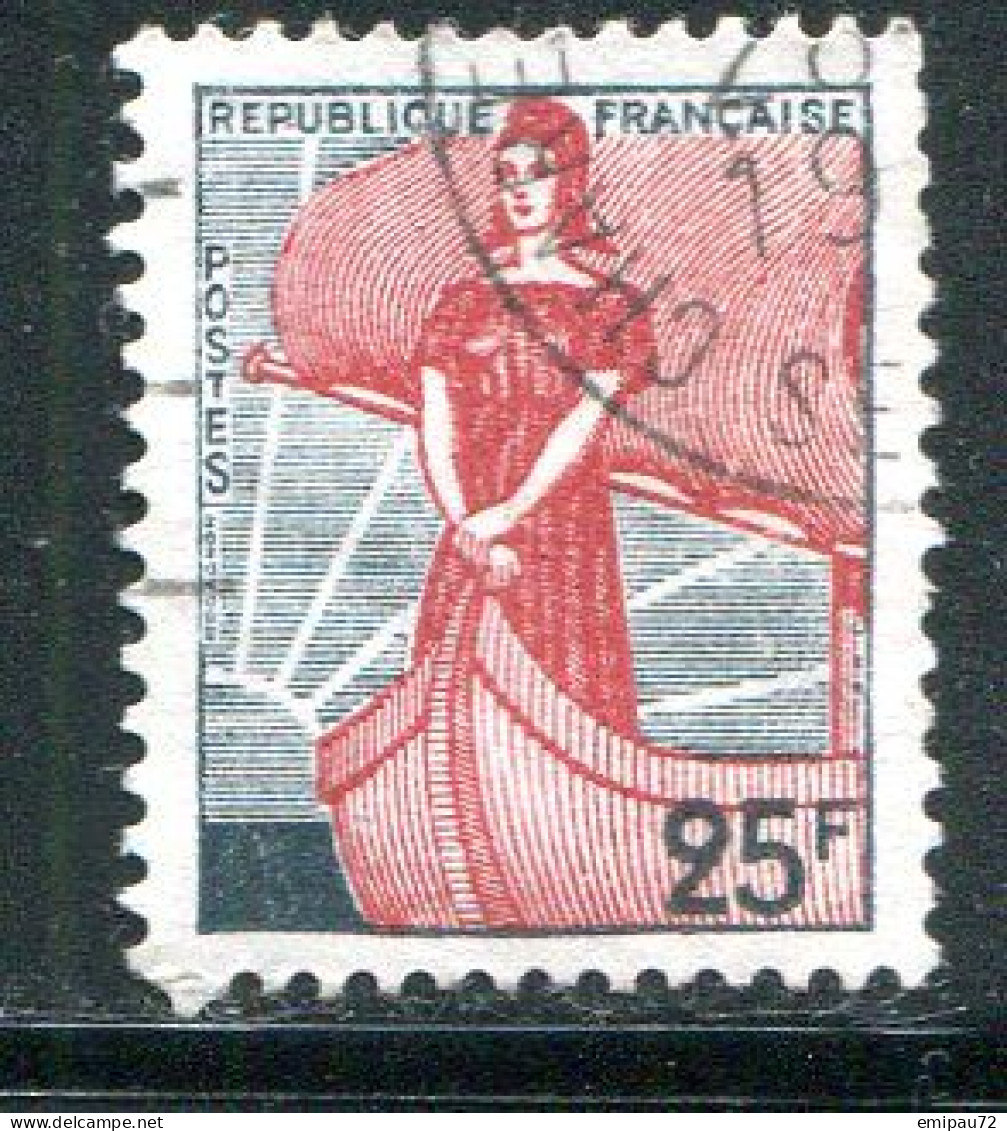 FRANCE- Y&T N°1216- Oblitéré - 1959-1960 Marianne à La Nef