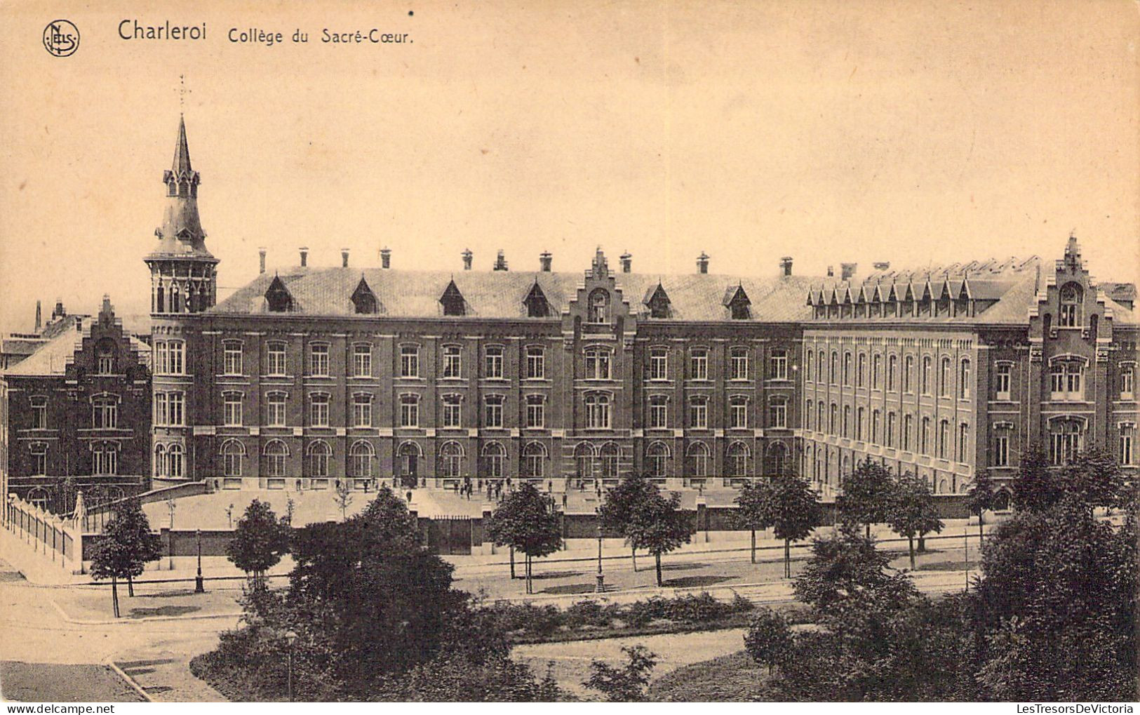 BELGIQUE - CHARLEROI - Collège Du Sacré Coeur - Carte Postale Ancienne - Charleroi