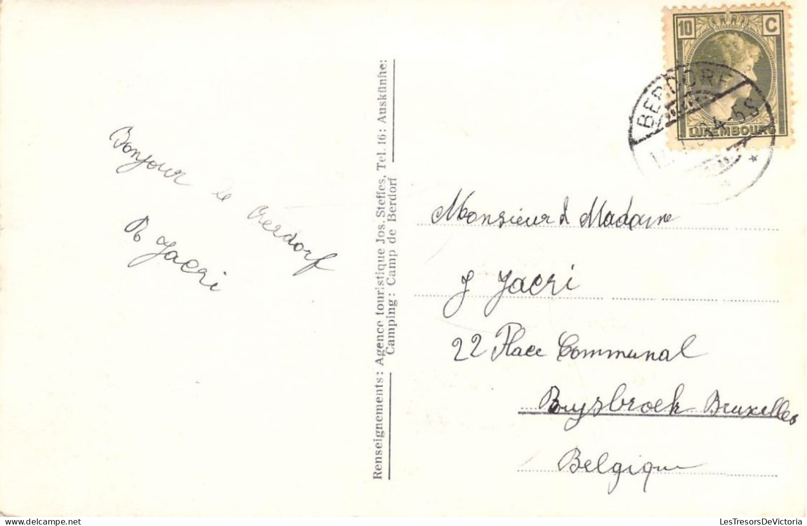 LUXEMBOURG - Berdorf - Centre Par Exellence De La Suisse Luxembourgeoise - Carte Postale Ancienne - Berdorf