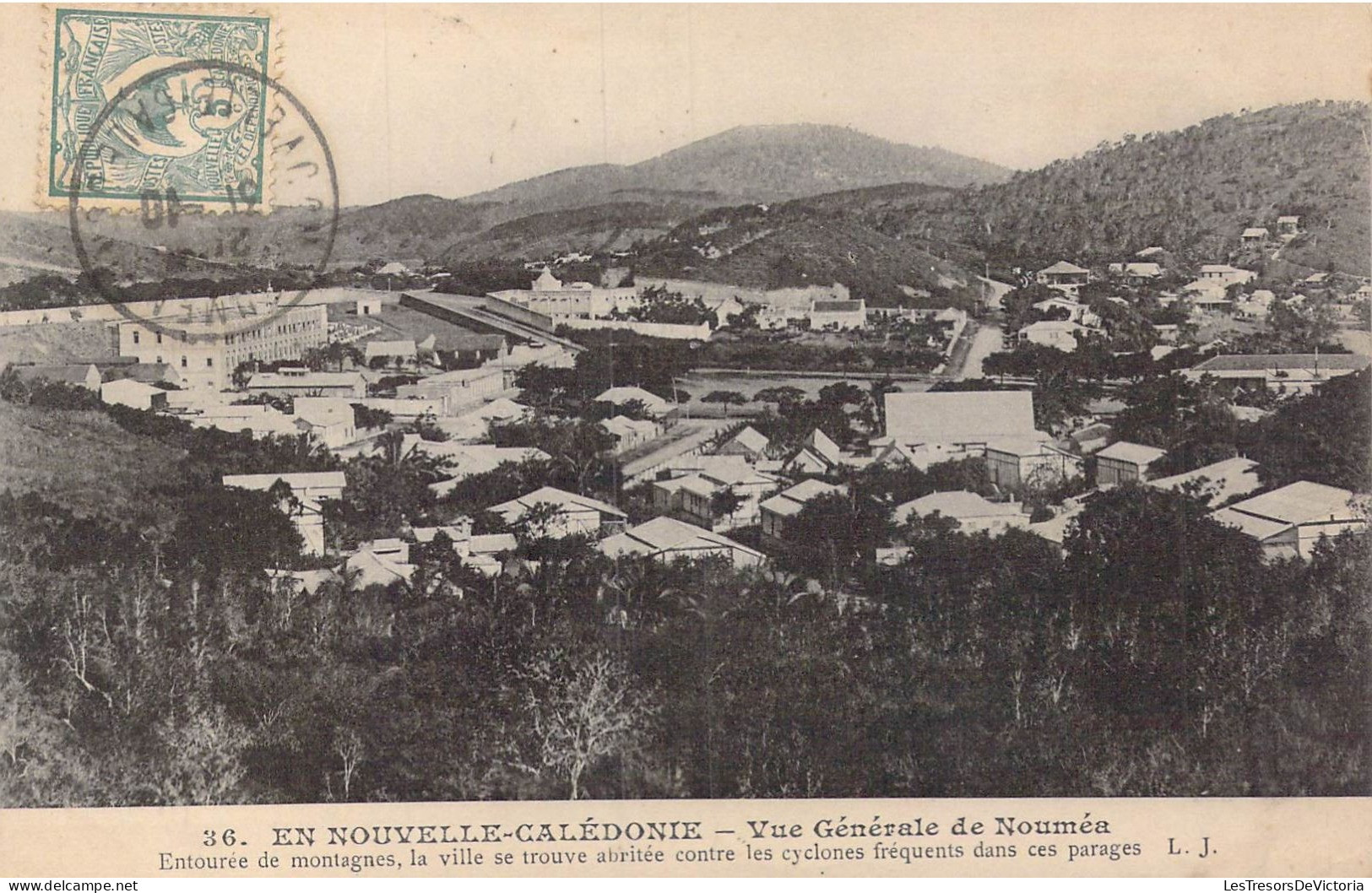 FRANCE - En Nouvelle Calédonie - Vue Générale De Nouméa - Carte Postale Ancienne - Nouvelle Calédonie