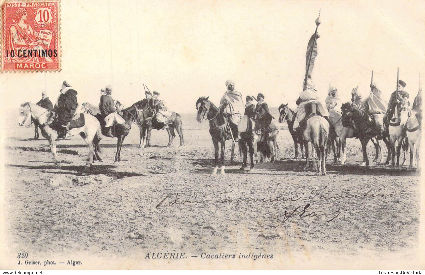 ALGERIE - Cavaliers Indigènes - Carte Postale Ancienne - Otros & Sin Clasificación