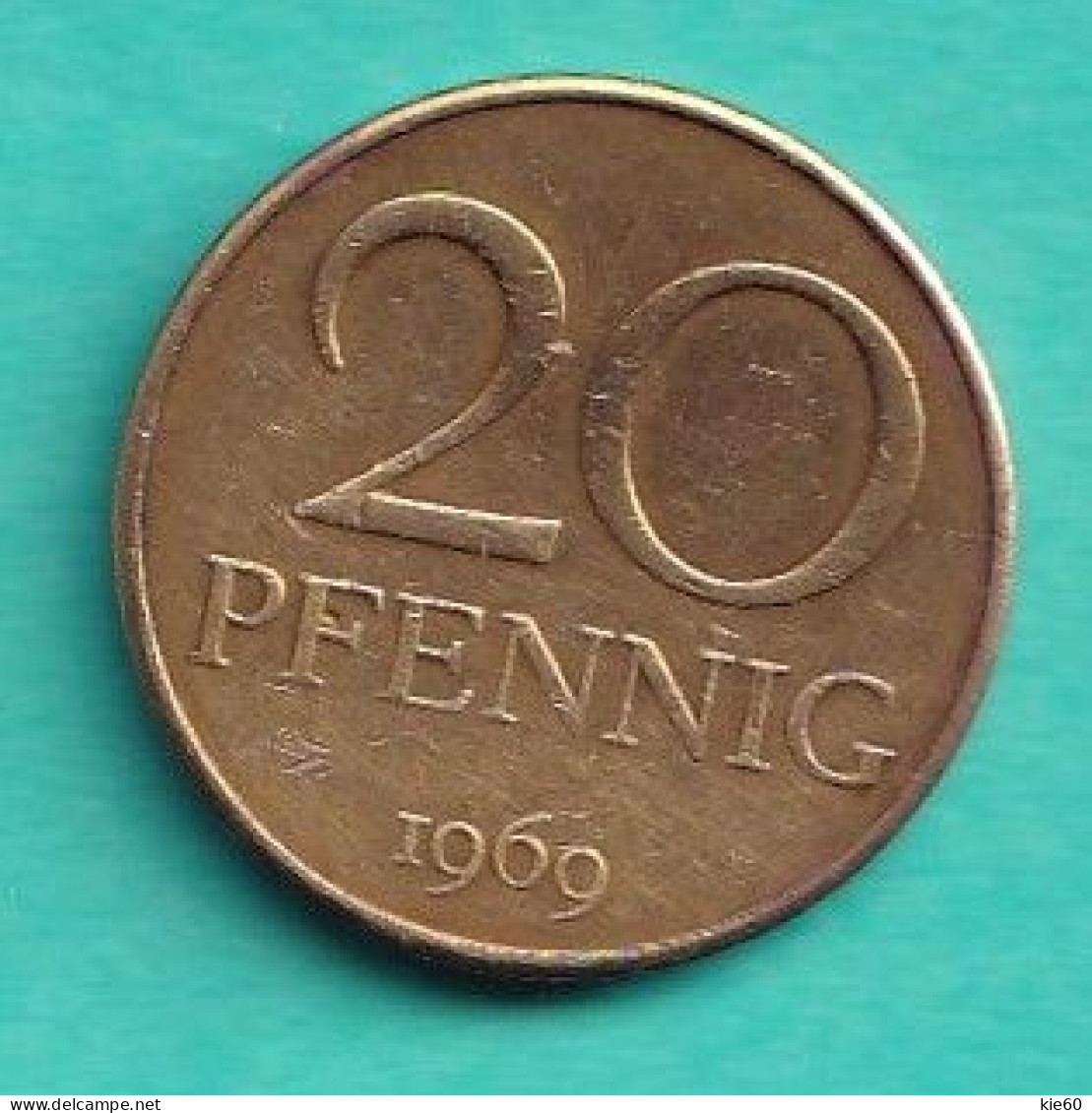 Germany  - 1969 - 20 Pfennig.. - KM11 - 20 Pfennig