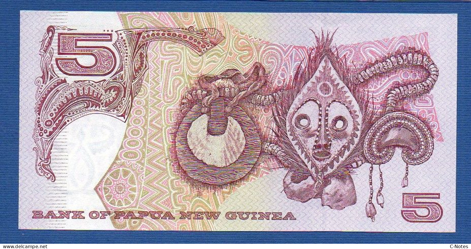 PAPUA NEW GUINEA - P.13f – 5 KINA ND (2005) UNC, S/n STK05 1550865 - Papouasie-Nouvelle-Guinée