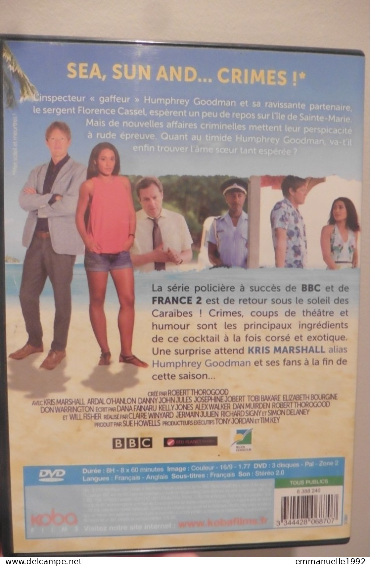 Coffret 3 DVD Série TV BBC Meurtres Au Paradis Intégrale Saison 6 Kris Marshall Joséphine Joubert Guadeloupe Antilles - TV-Serien