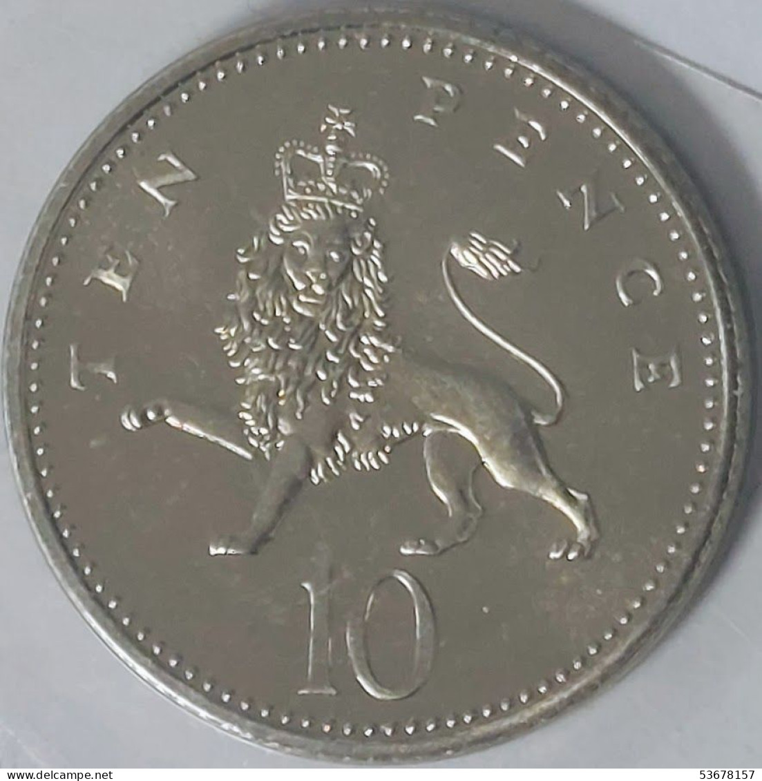 Great Britain - 10 Pence 1998, KM# 989 - From Set! (#2327) - 10 Pence & 10 New Pence