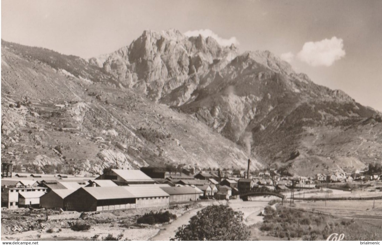 L'ARGENTIERE-la-BESSEE   Les Usines Et La Durance - L'Argentiere La Besse