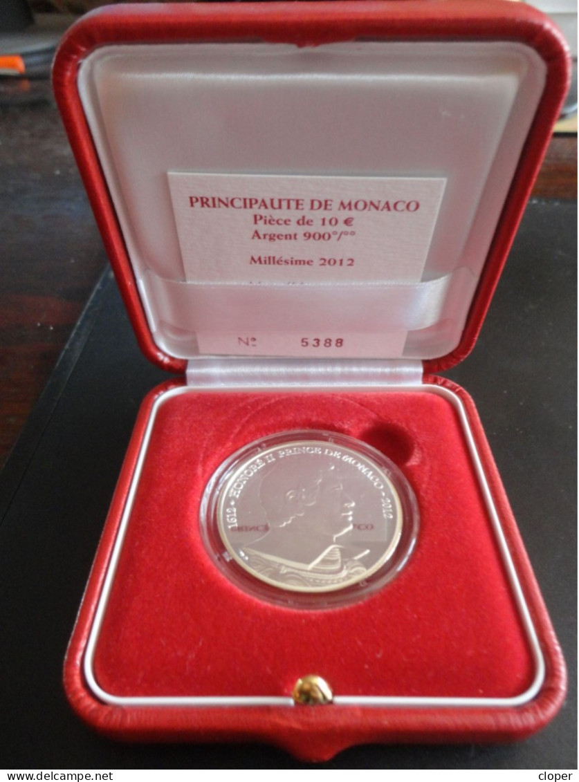 MONACO. PRINCE HONORE II, 2012 - 1505-1795 De Lucien Ier à Honoré III.