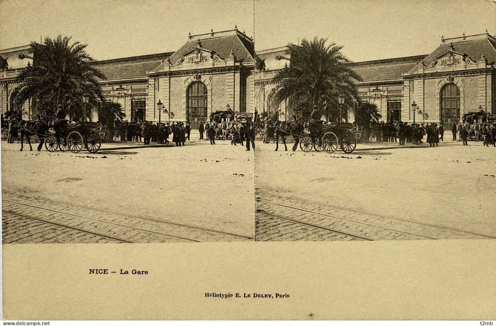 NICE (Alpes Maritimes) - La Gare - Treinverkeer - Station