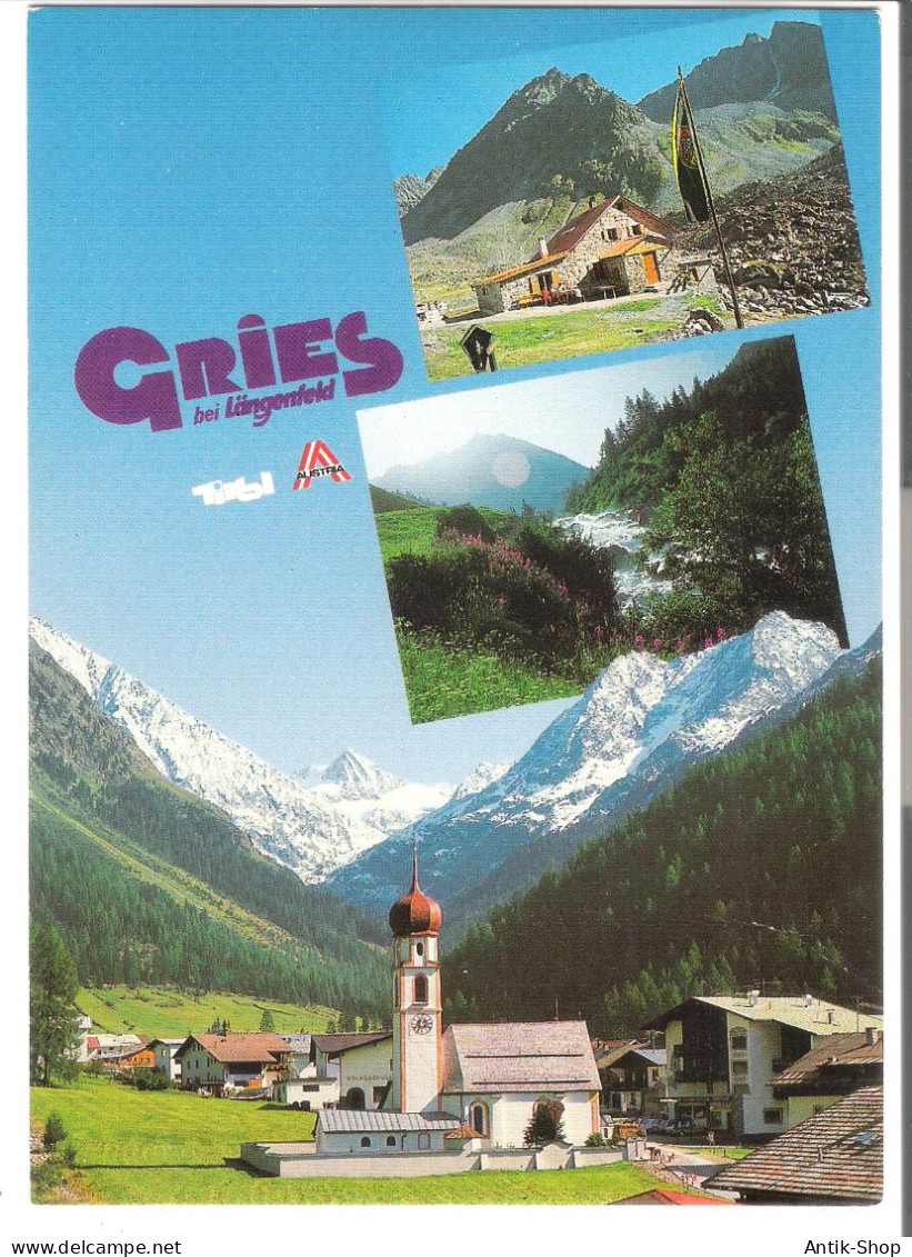 Gries - 1569m - Winnebach Seehtte - 3 Ansichten - Von 1965 (6357) - Längenfeld