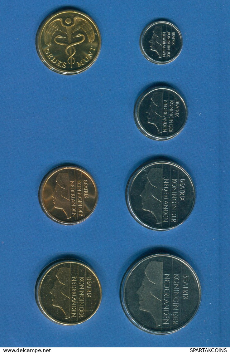 NEERLANDÉS NETHERLANDS 1992 MINT SET 6 Moneda + MEDAL #SET1112.7.E - [Sets Sin Usar &  Sets De Prueba